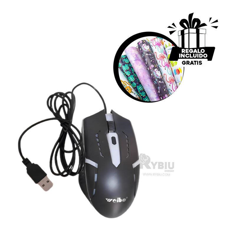 GENERICO - Cursor Gamer para Computadora Negro Y+Post-it Adhesivos