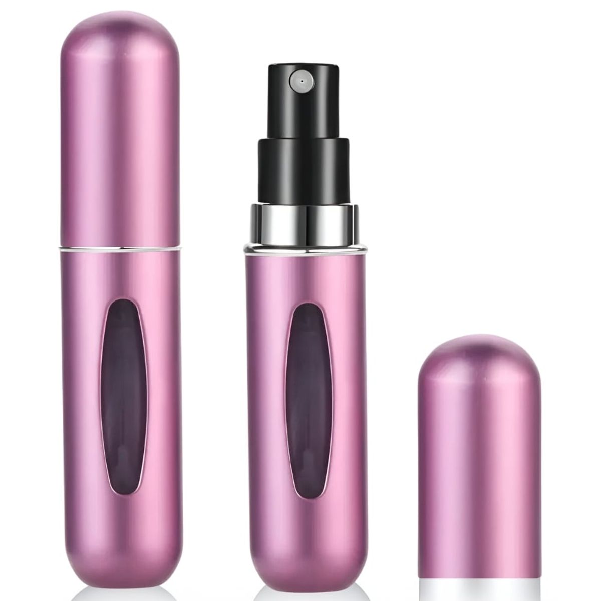 MINARI - Dispensador Atomizador de Perfume para Viaje 5ml A15- Rosa Mate