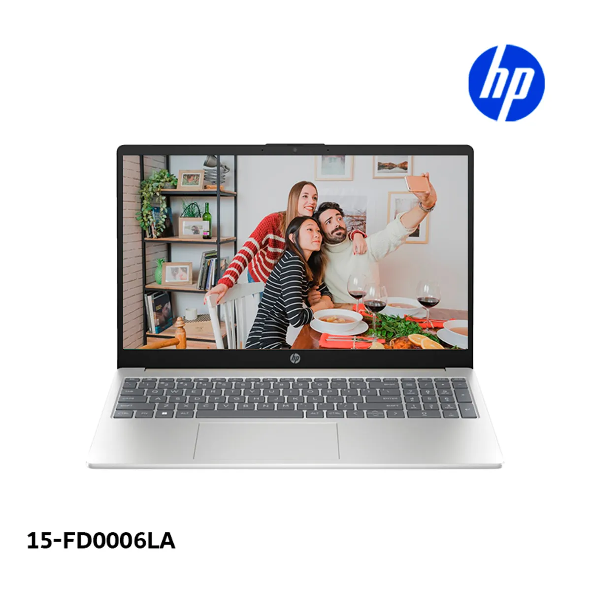 HP - Laptop HP Core I7-1355U 15-fd0006la156 Pantalla FHD 12Gb Ram  512Gb SSD - 802N8LA