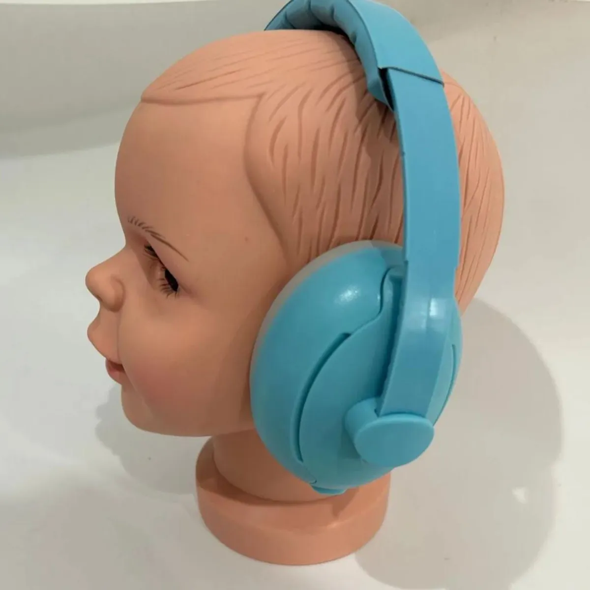 GENERICO - OREJERAS ANTIRUIDO 2 en 1 PARA BEBÉS - CELESTE