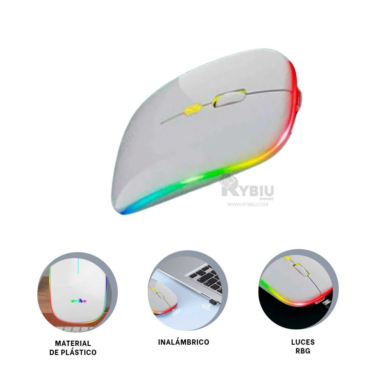 GENERICO - Cursor RF 6800 en Color Blanco Y+Banderitas Adhesivas