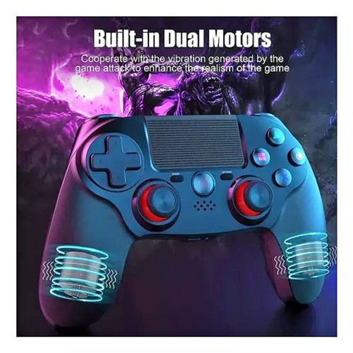 SEISA - JOYSTICK INALÁMBRICO SEISA SJ-4003B PARA PS4