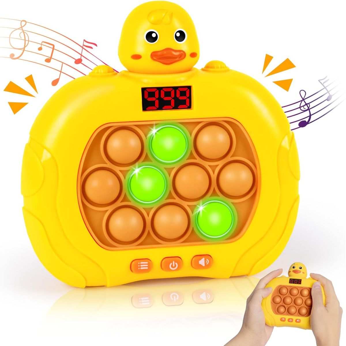 GENERICO - POP IT ELECTRONICO /PACK 4 UNID/ 4 MODOS / AUDIO LATINO