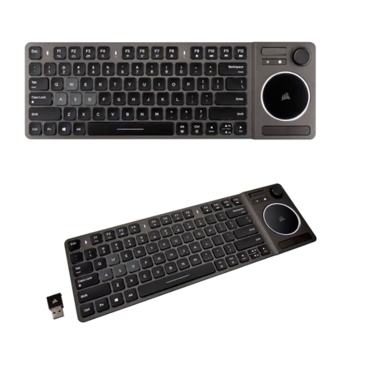 CORSAIR - Teclado Wireless Corsair K83 entretenimiento