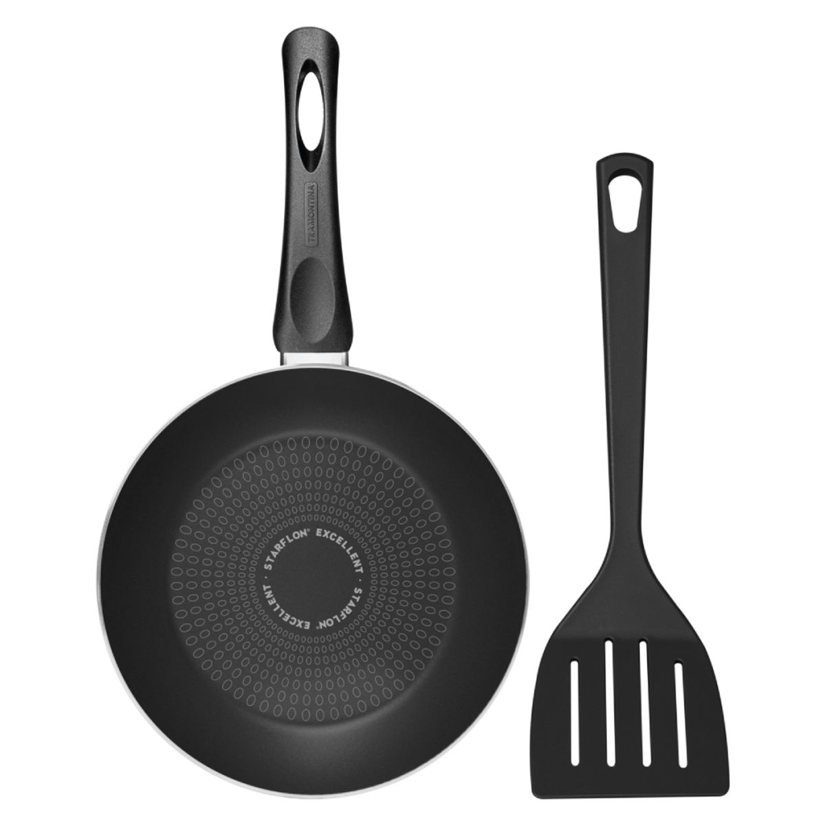 TRAMONTINA - Sartén Tramontina Paris 24cm y Espátula 28551024