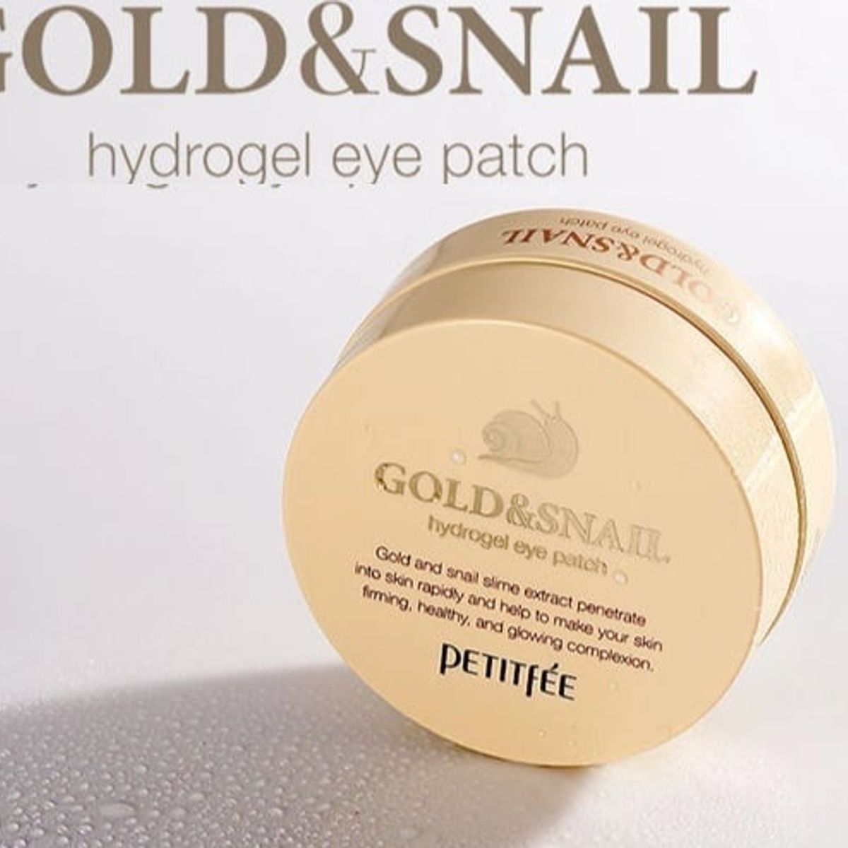 PETITFEE - Petitfee Gold & Snail Eye Patch 60 Unidades Parches Hidrogel