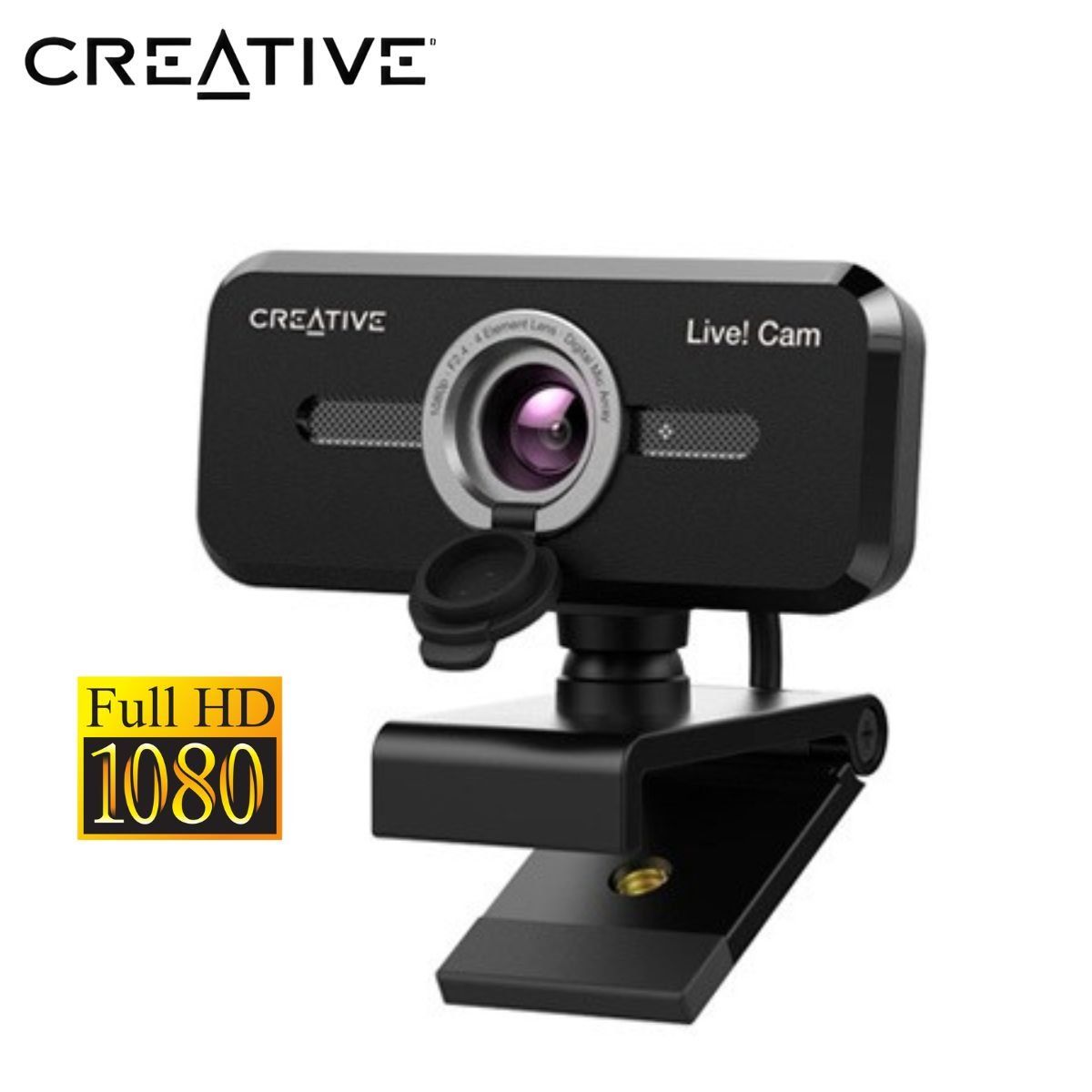 CREATIVE - CÁMARA CREATIVE V2 FHD 1080P CON CABLE DUAL MICRO USB