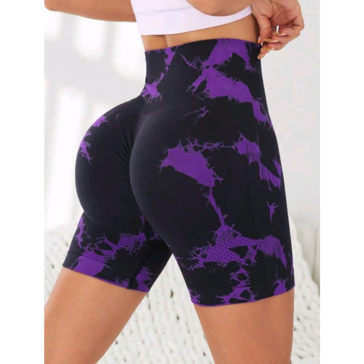 GENERICO - SHEIN Pantalones cortos deportivos con efecto