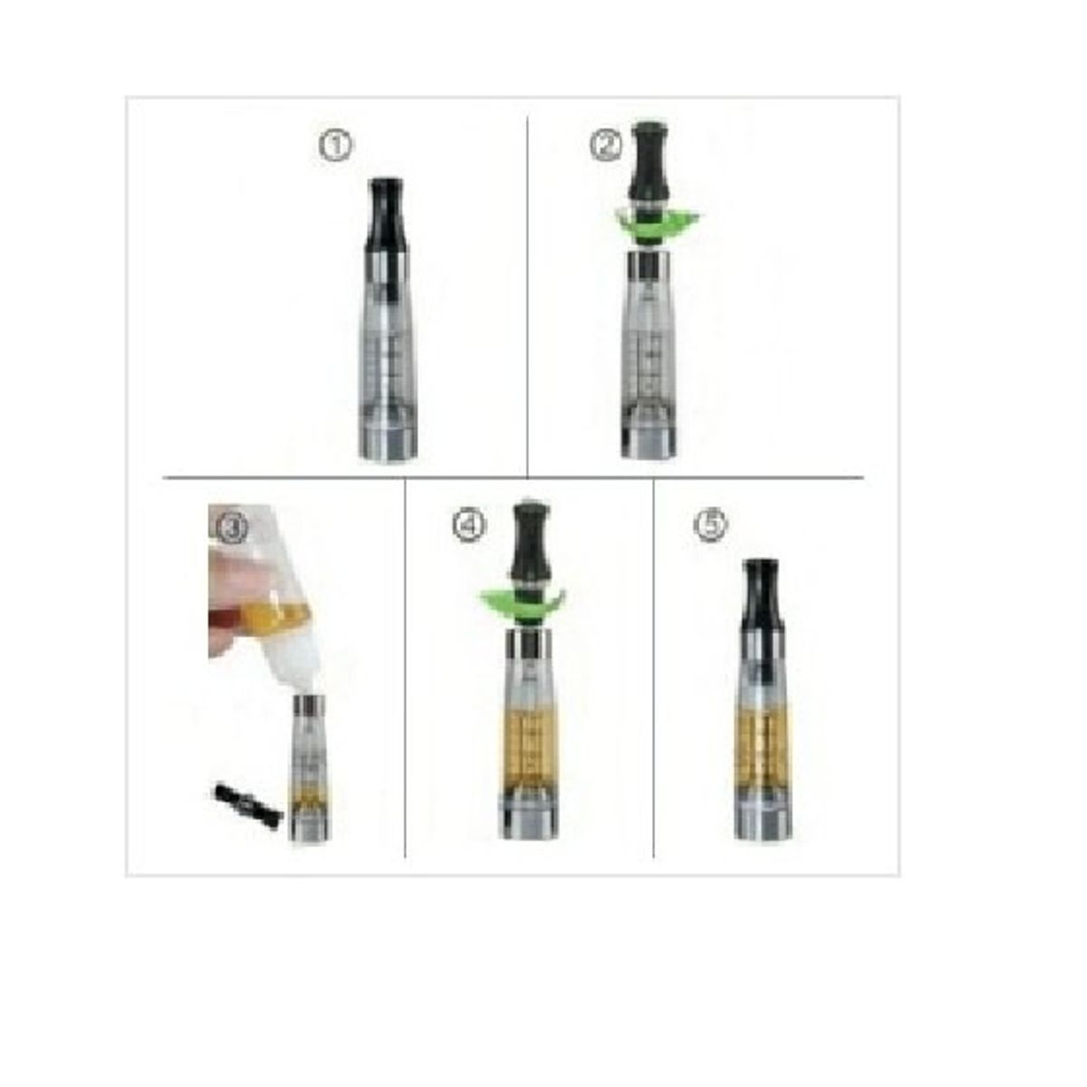 GENERICO - Cartuchos CE4 Karts atomizer Pack x 5 unidades