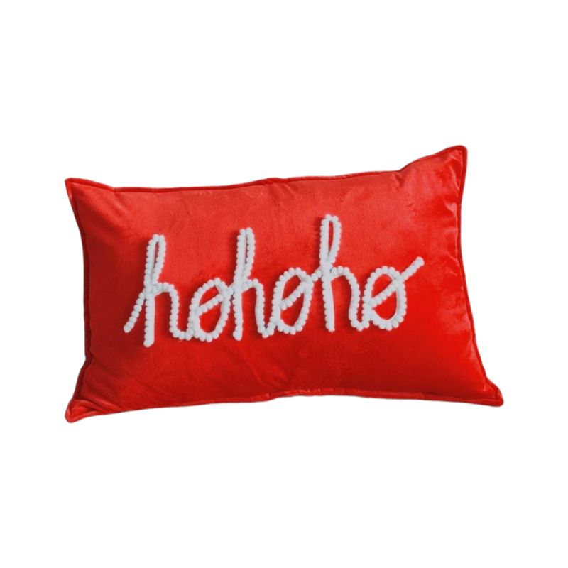 GENERICO - Funda navideña hohoho deco home zaralmohadaspe