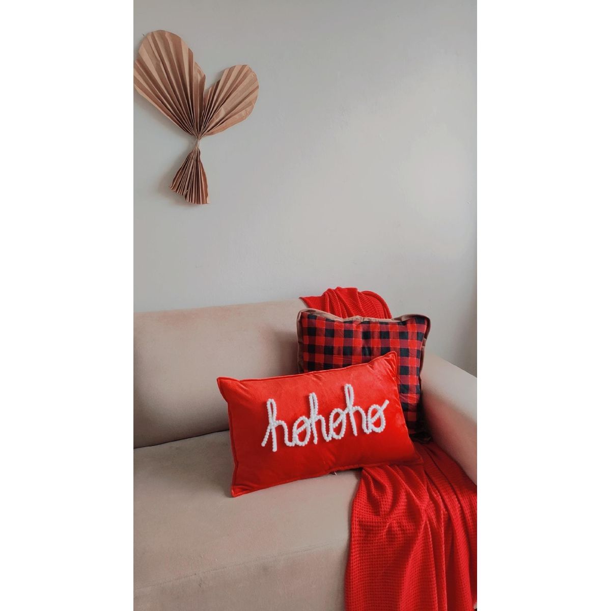 GENERICO - Cojin Navideña Hohoho Deco Home Zaralmohadaspe