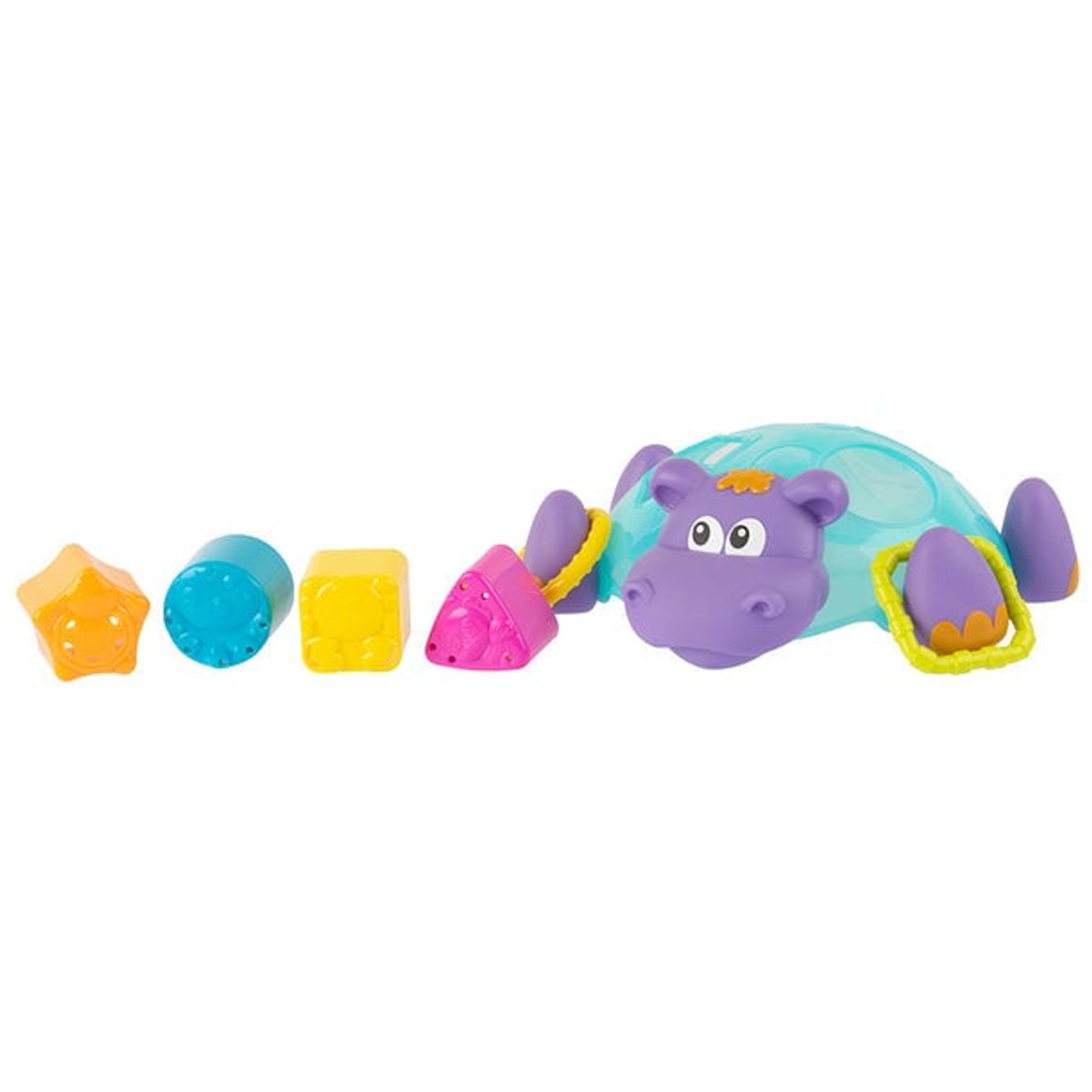 PLAYGRO - Juguete Hipopótamo Flotante con Formas – Playgro