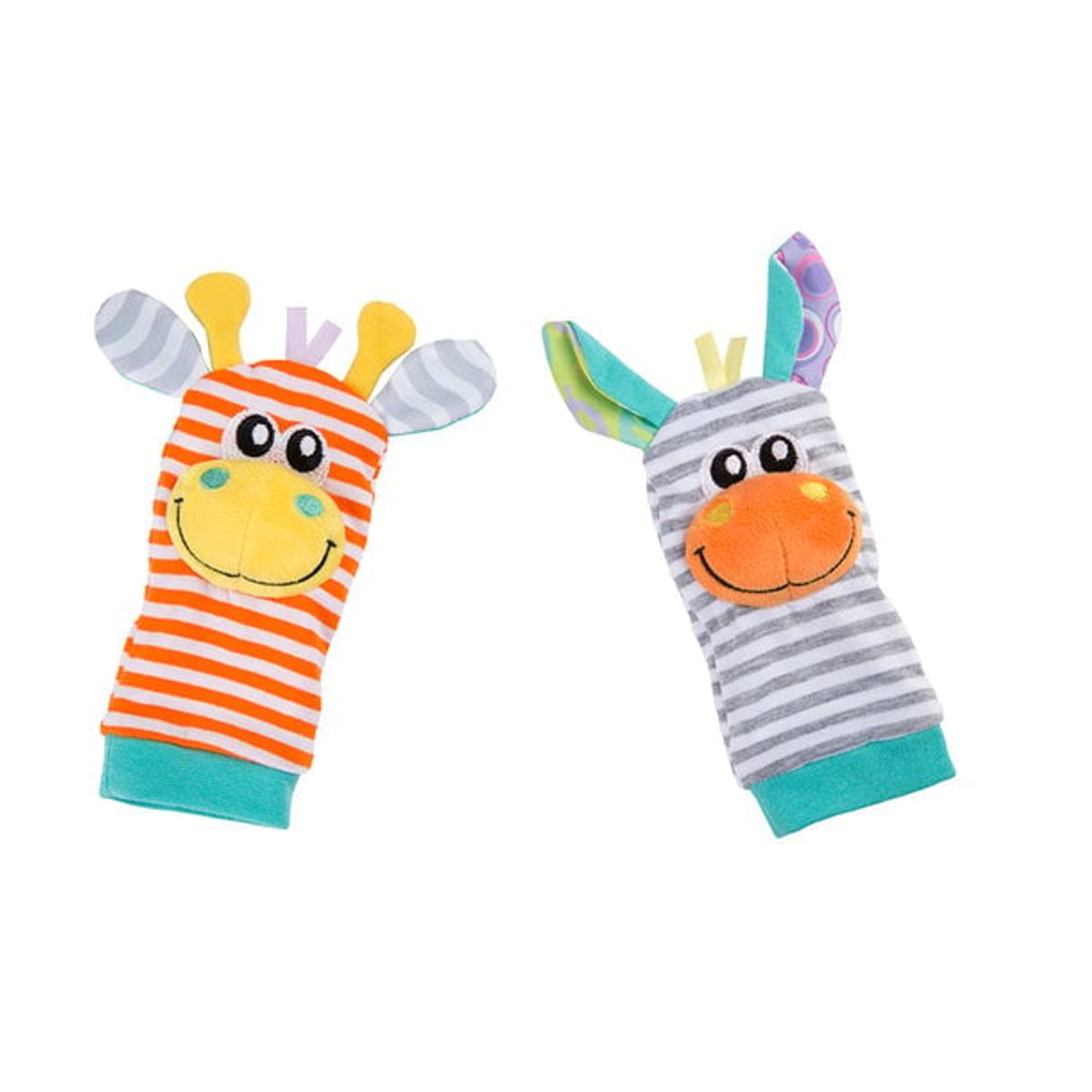 PLAYGRO - 0188406 Sonaja De Pies Y Manos Amigos De La Jungla