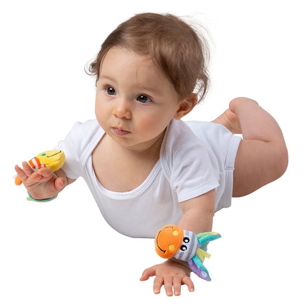 PLAYGRO - 0188406 Sonaja De Pies Y Manos Amigos De La Jungla