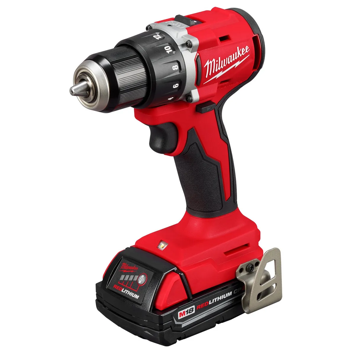 MILWAUKEE - Combo Taladro y Atornillador de impacto industrial M18 3610-259