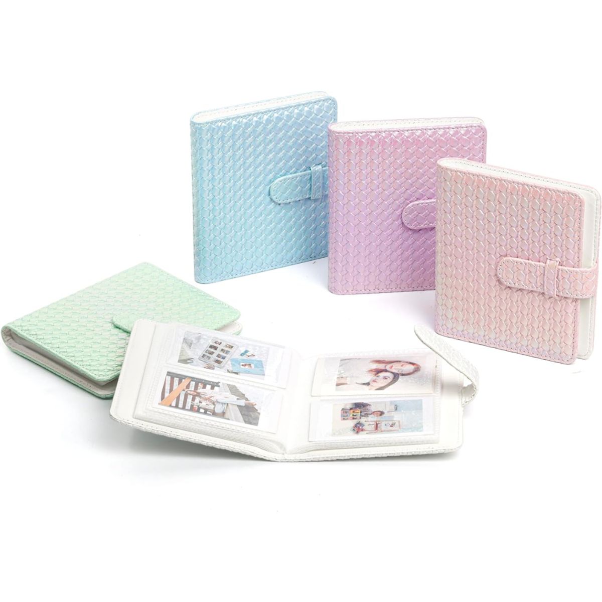 GENERICO - ESTUCHE PARA INSTAX MINI 11, 12 + ALBUM 64 FOTOS - COMBO