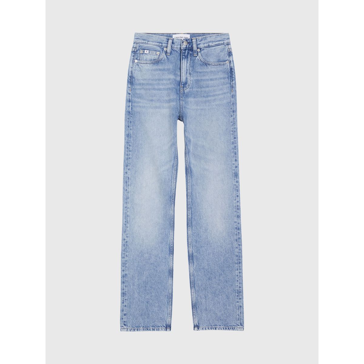 CALVIN KLEIN - JEAN HIGH RISE STRAIGHT CK
