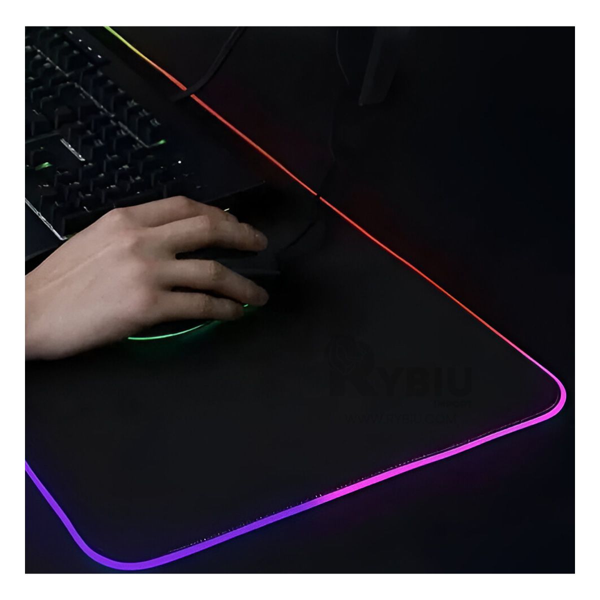 GENERICO - Base de Tamaño Amplio en Color Negro Y+Regalo Stickers