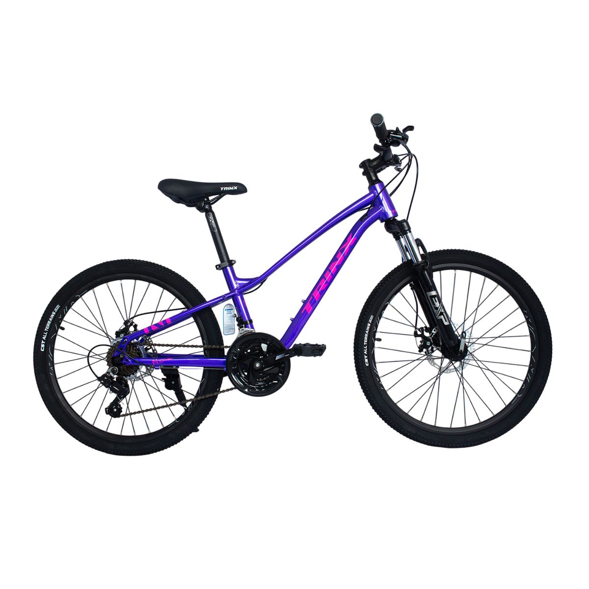 TRINX - Bicicleta MTB para Dama Trinx N104 Aro 24 Talla S-12.5"