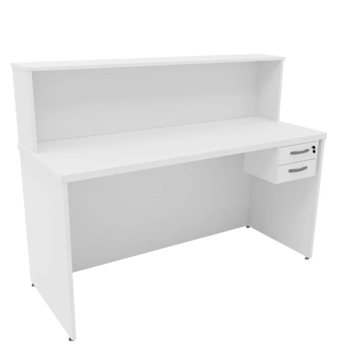 GENERICO - Escritorio de Recepción 140cm Nio Blanco R&R MUEBLES