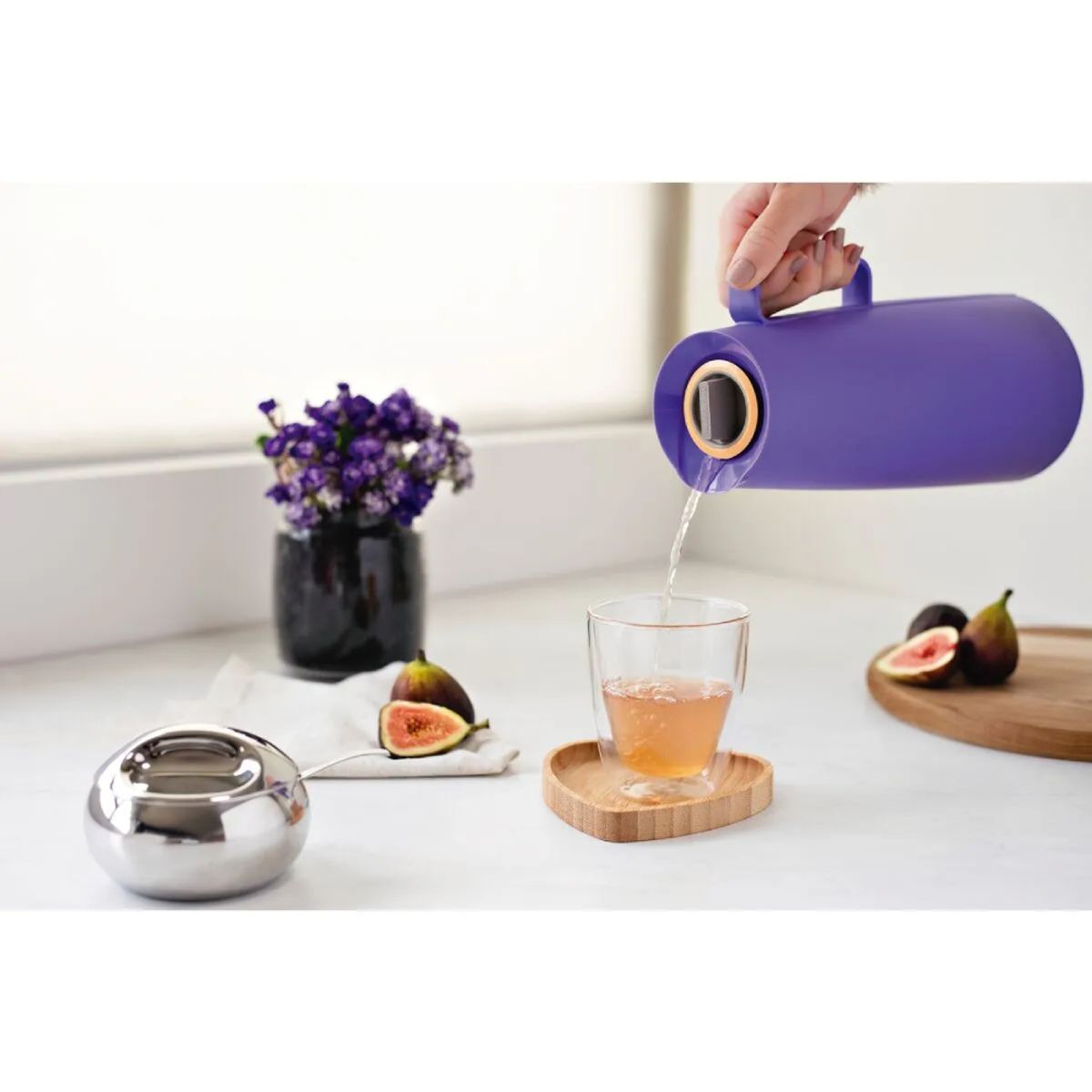 TRAMONTINA - Azucarero de Acero Inox con Cuchara - Tramontina 64400500