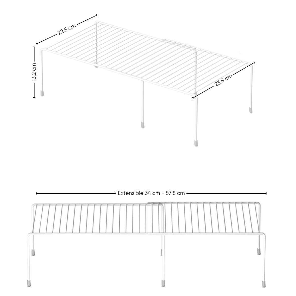 INSPIRA - Estante Organizador Ajustable Multifuncional