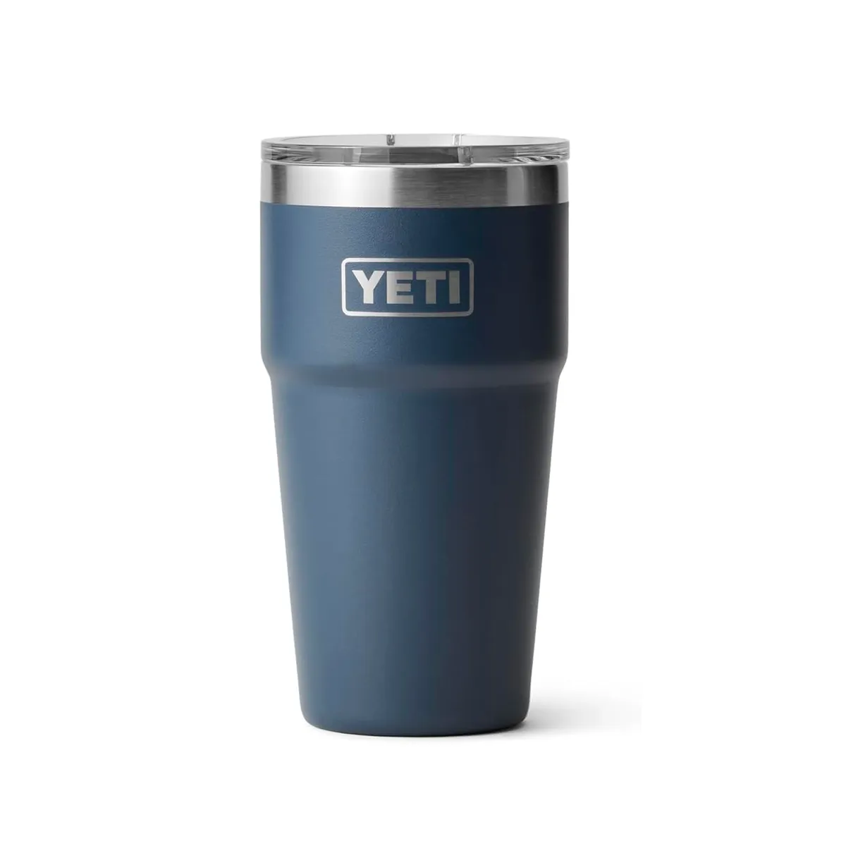 YETI - Vaso de 20oz 600 ml Stackable con Tapa MagSlider color Navy