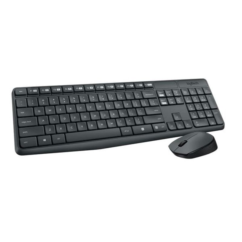 LOGITECH - Teclado + Mouse Inalámbricos Logitech MK235