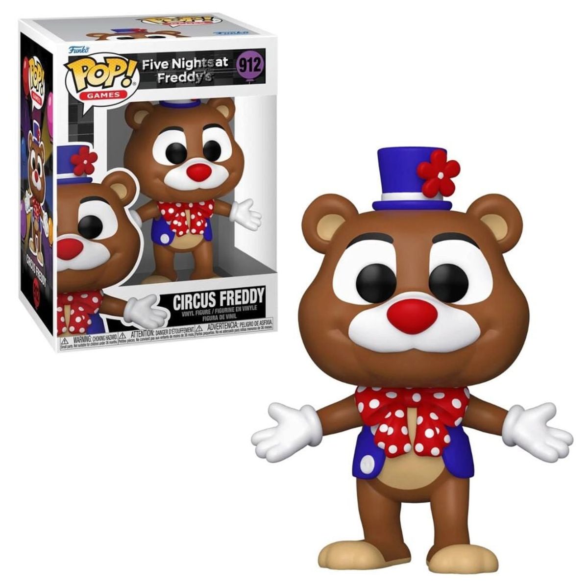 FUNKO - Funko Pop Freddy Circus Freddy FNAF Five Nights at Freddy