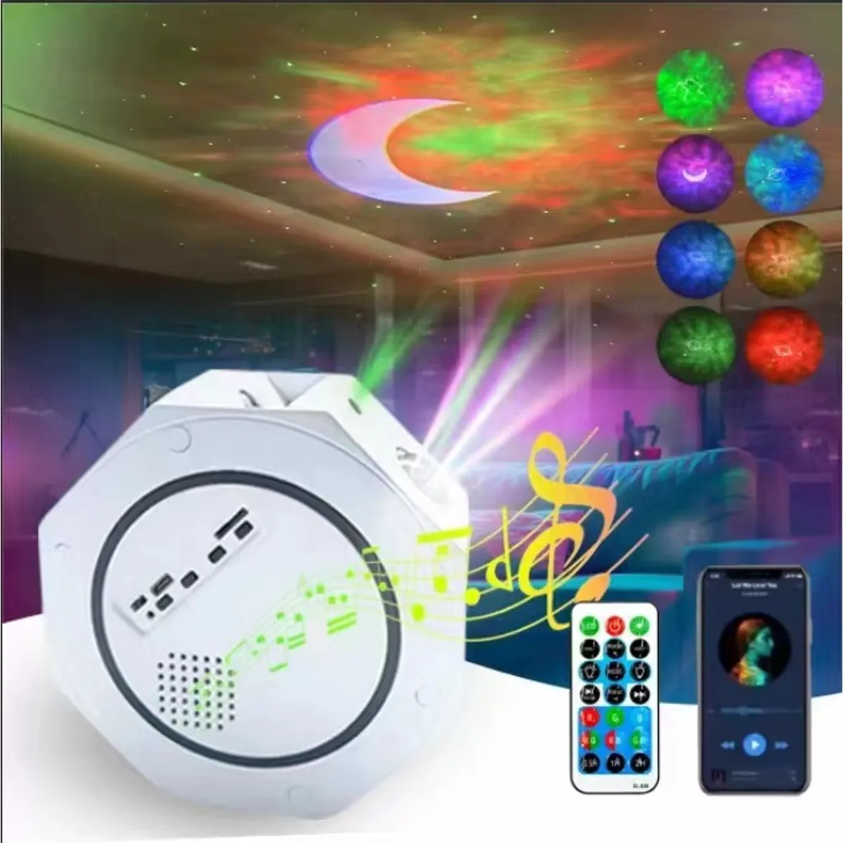 GENERICO - Proyector Con Parlante y Control