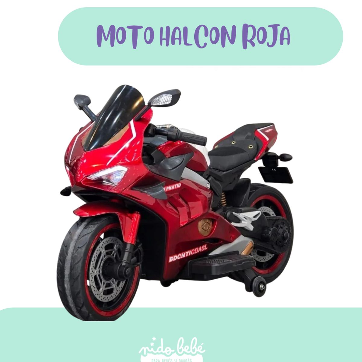BABY - Moto a Batería para Niño Aguila Roja