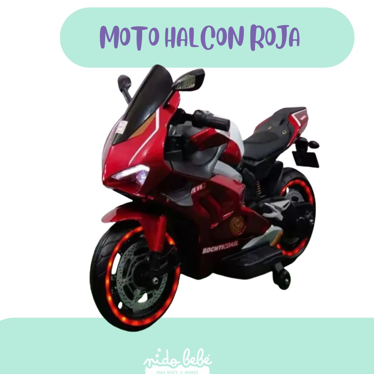BABY - Moto a Batería para Niño Aguila Roja