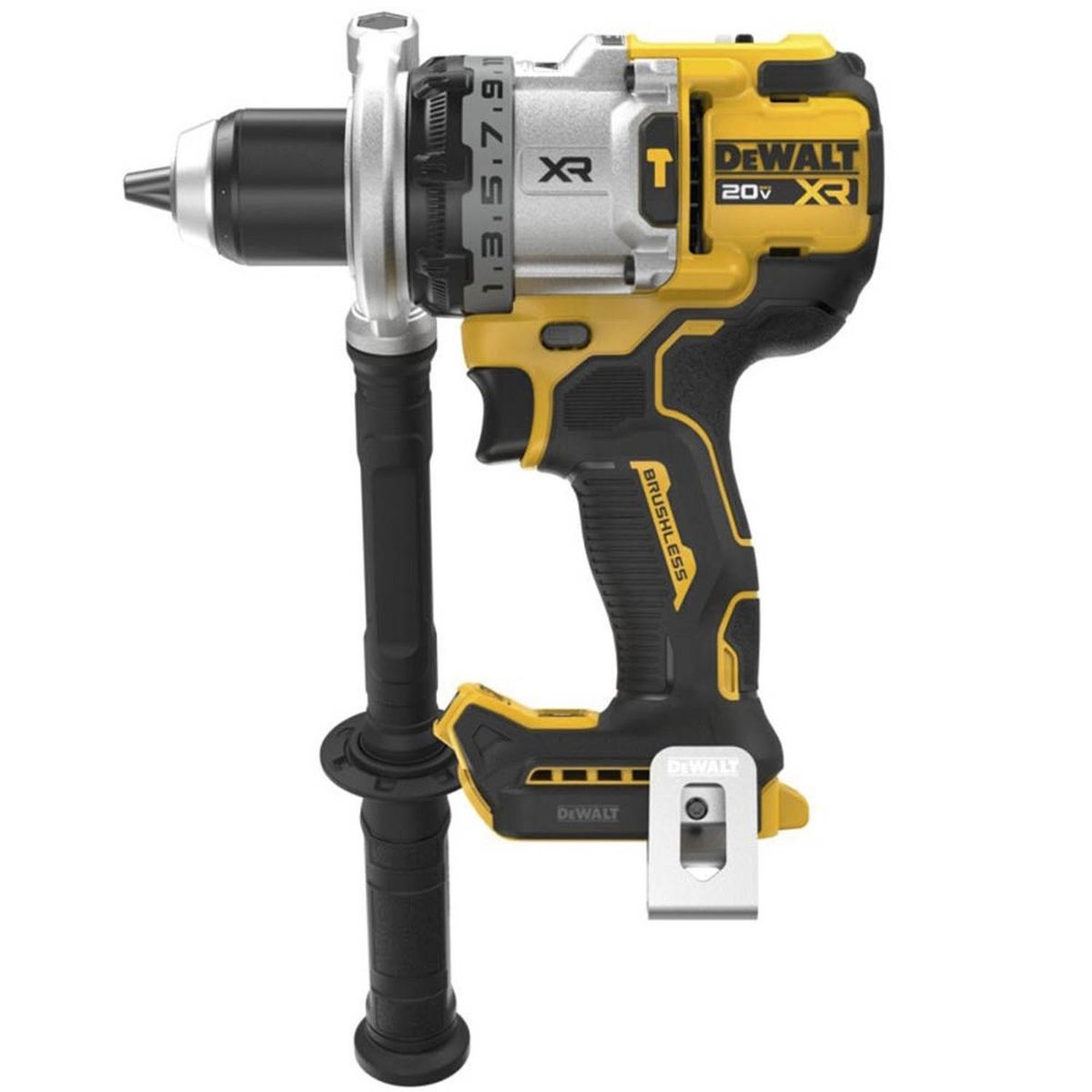 DEWALT - Taladro Percutor 1/2" 20V 170Nm Brushless Baretool Dewalt DCD1007B-B3