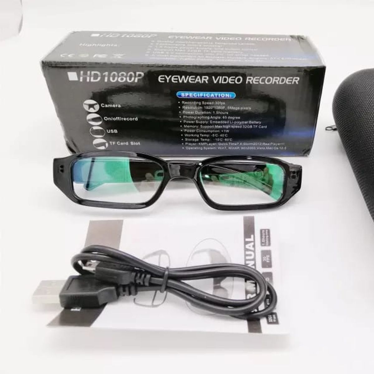 OEM - LENTES  CAMARA CAMUFLAJE 1080P