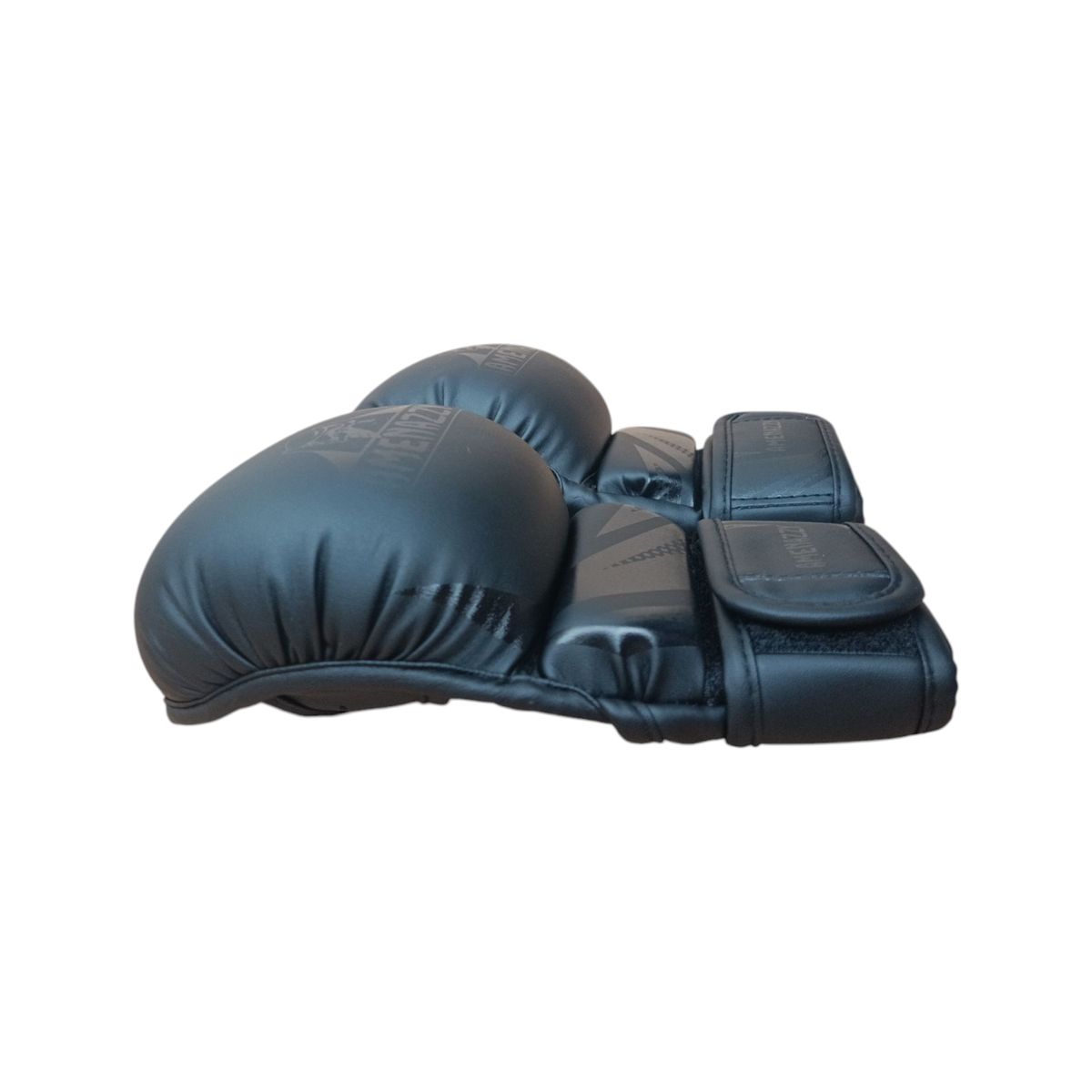 GENERICO - Guante Vale Todo Mma Lucha Kickboxing Grueso Negro Talla M