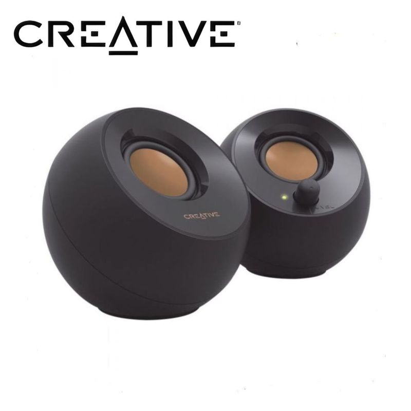 CREATIVE - PARLANTE CREATIVE PEBBLE V2 2.0 8W/16W USB-C-POWER