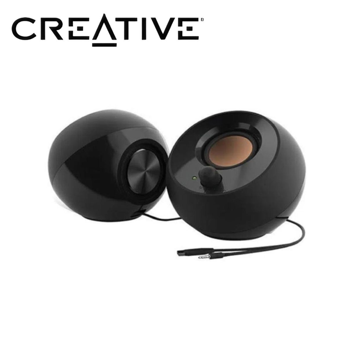 CREATIVE - PARLANTE CREATIVE PEBBLE V2 2.0 8W/16W USB-C-POWER