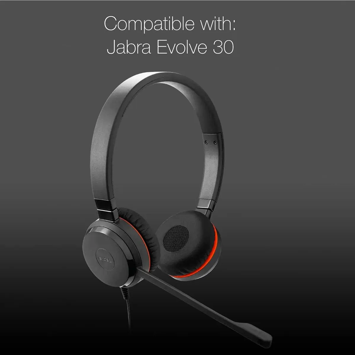 JABRA - Jabra Kit 10 Almohadillas de cuerina para auriculares Evolve 14101-46