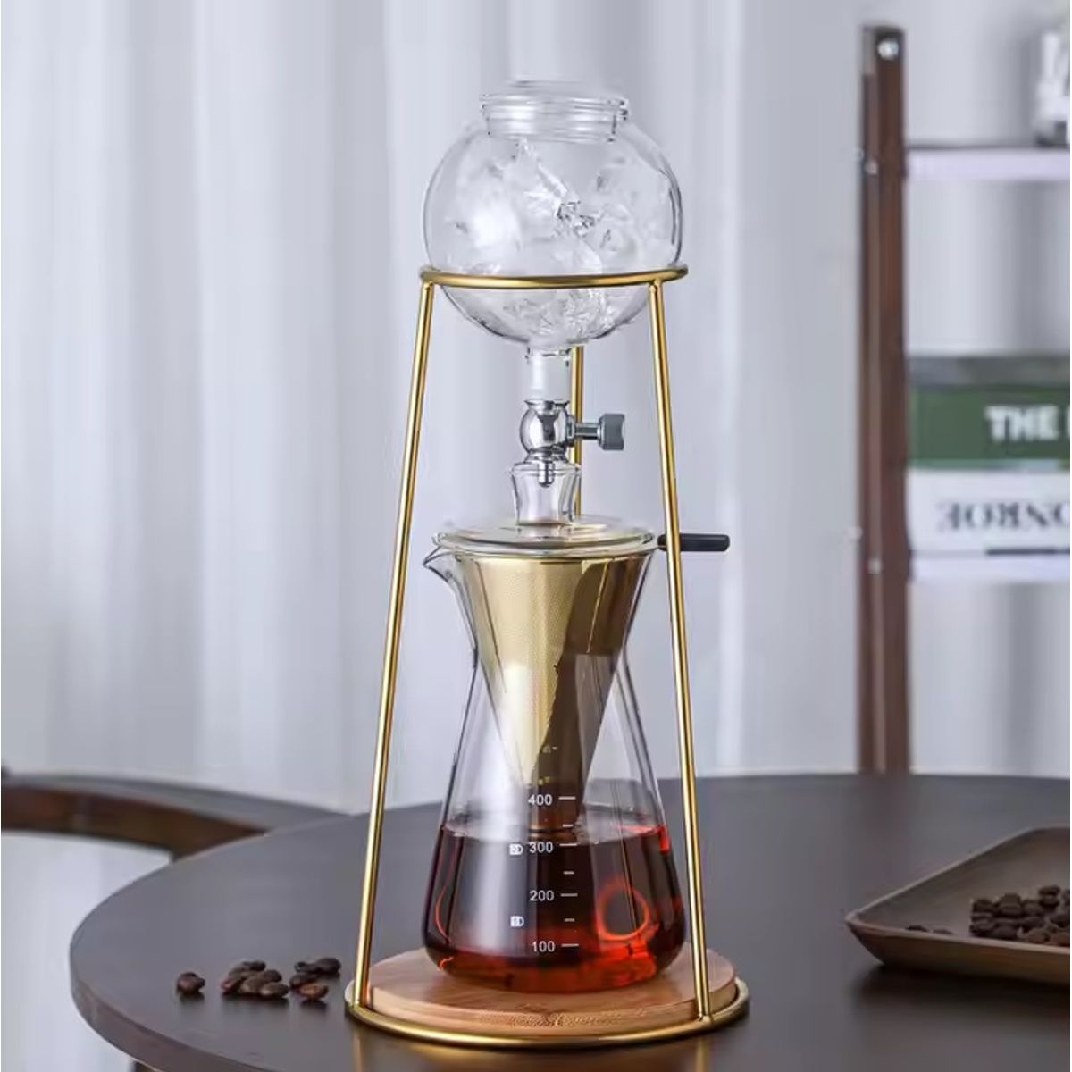 GENERICO - CAFETERA METODO COLD BREW COFFE ESPRESSO - DORADO