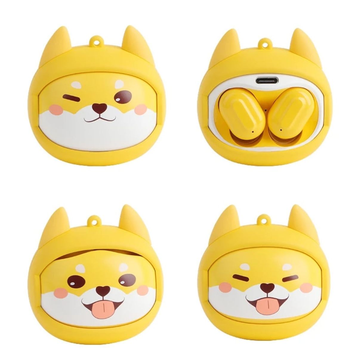 GENERICO - Audifonos con emociones Diseño perrito