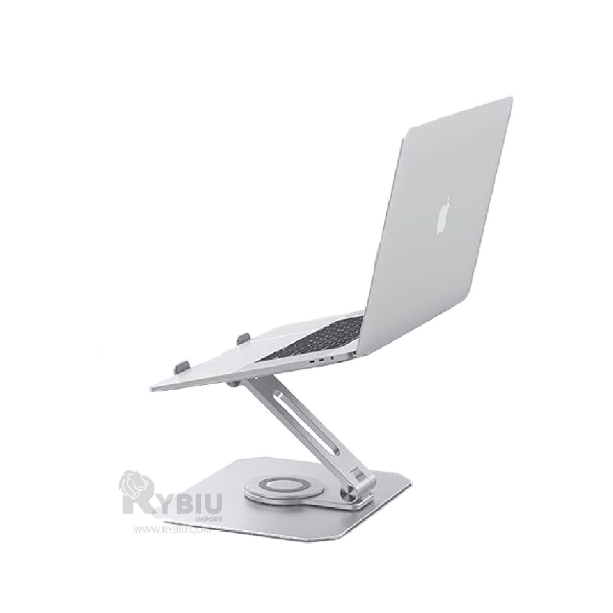 GENERICO - Soporte Funcional y Compacto en Plateado Y+Regalo Stickers