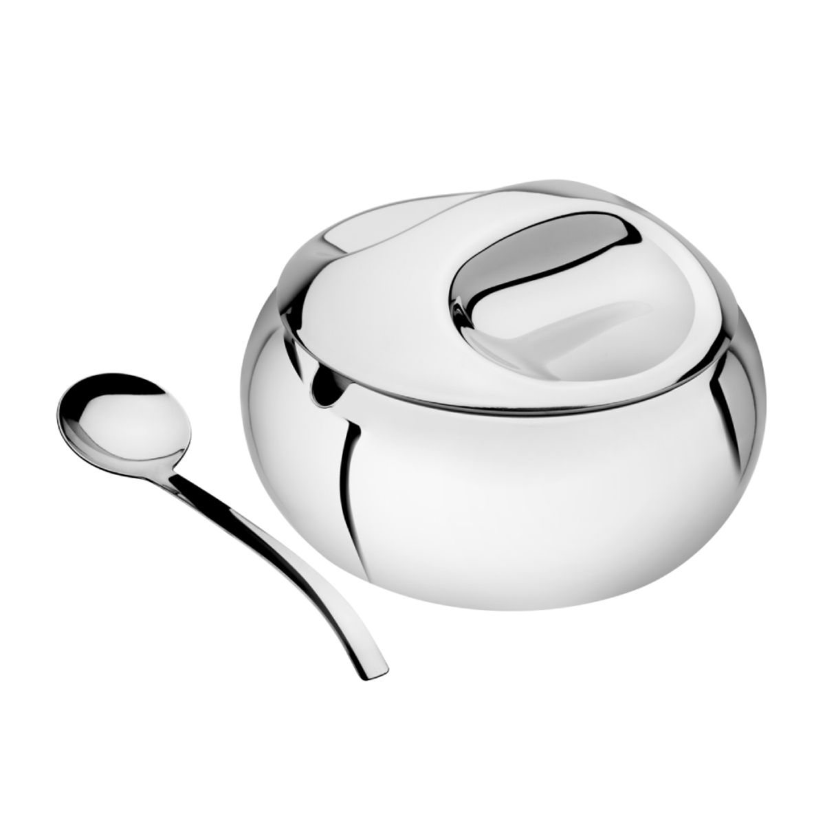 TRAMONTINA - Azucarero Tramontina 500 gr Service de acero inox 2 piezas 64400510