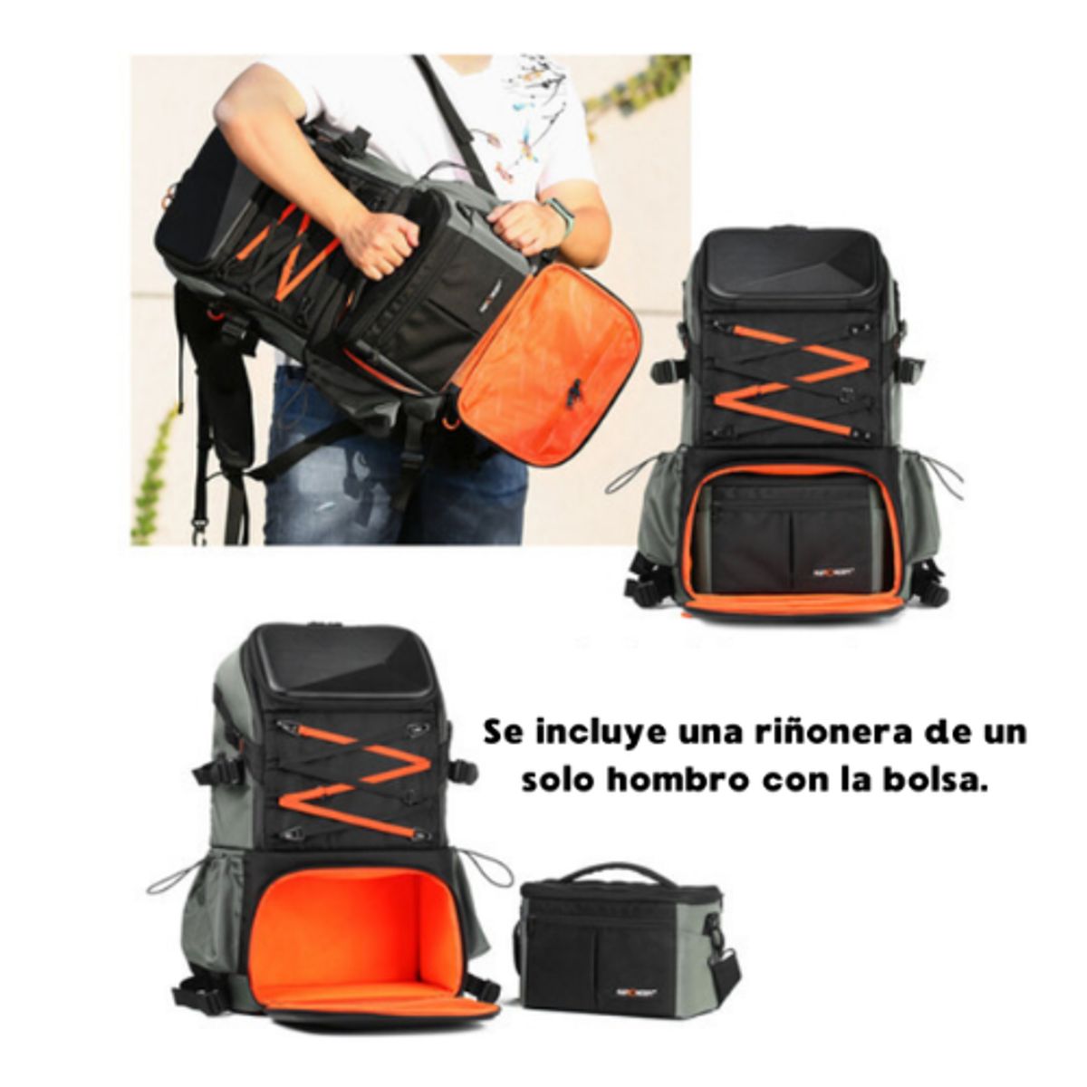 K&F CONCEPT - MOCHILA DE FOTOGRAFIA KYF CONCEPT KF13107