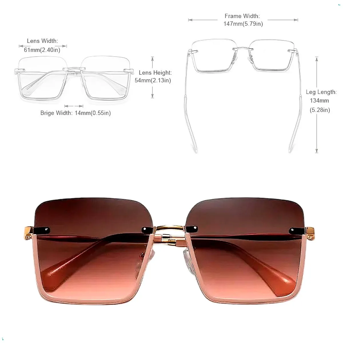 KINGSEVEN - Lente de Sol gafas KINGSEVEN 808 Polarizado UV 400