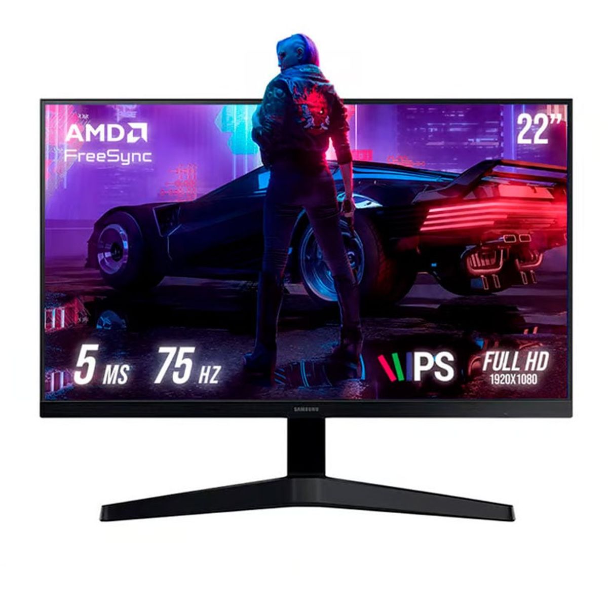 SAMSUNG - Monitor Samsung Ls22c310ealxpe 22 Plana 75hz Fhd Ips