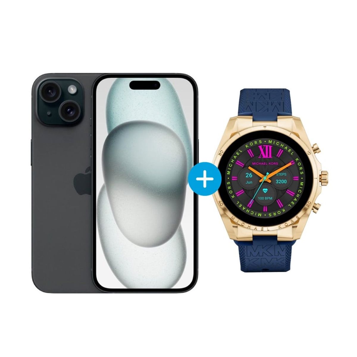 APPLE - Combo iPhone 15 C/CHIP 128GB 6GB Michael Kors Smartwatch Gen 6