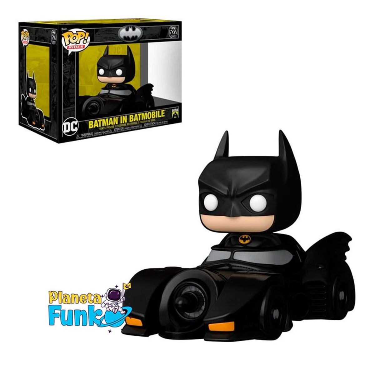 FUNKO - BATIMOBIL BATMAN FUNKO POP RIDE