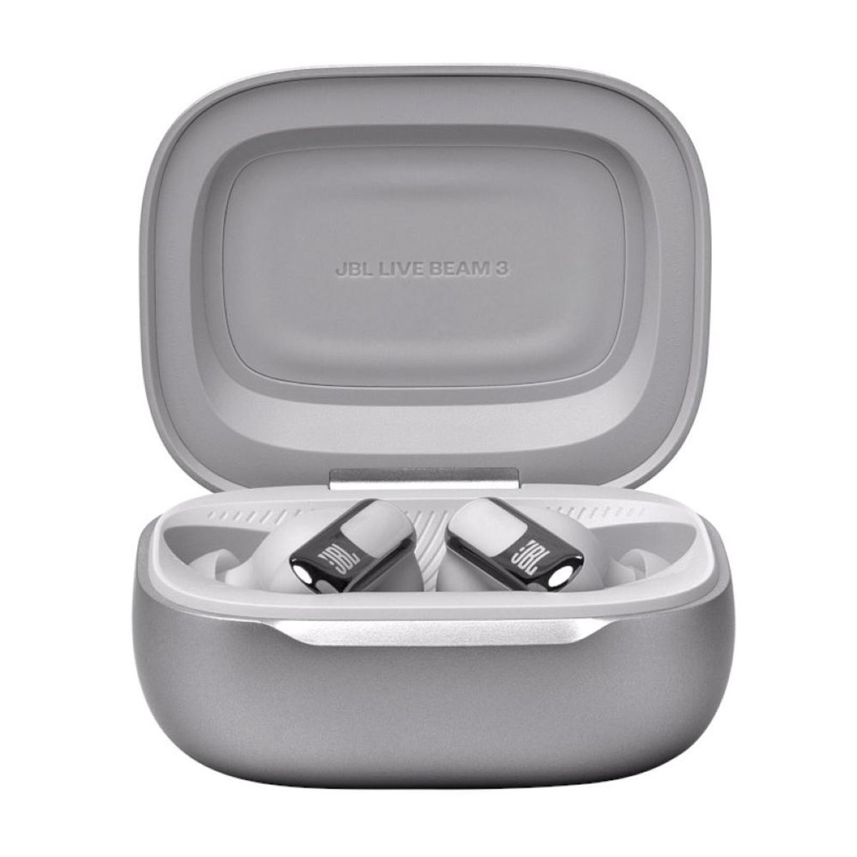JBL - Audifonos JBL Live Beam 3 Bluetooth In Ear Silver Cancelación Ruido