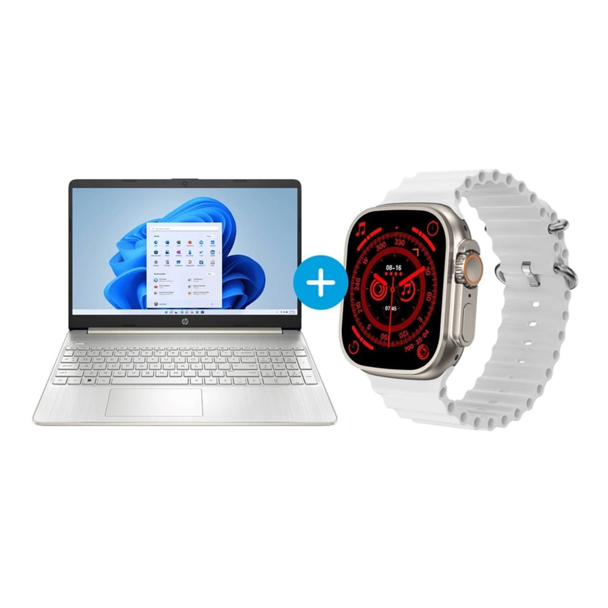 HP - Laptop HP 15-ef2500la 15.6" AMD Ryzen 7 512GB SSD 16GB Dorado-Plata