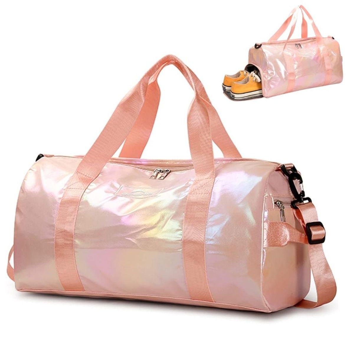 GENERICO - Maletín Mochila Deportiva Holográfico para Mujer